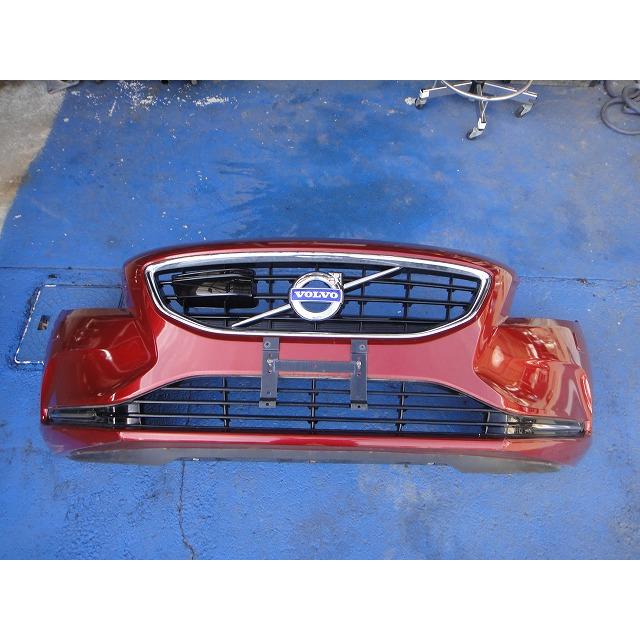 Volvo ボルボ V40 MB4164T 等 フロント バンパー  702/赤  [4072] | 
