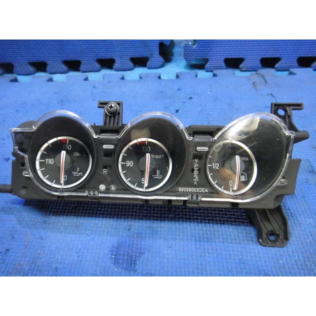 アルファロメオ 159 2.2 JTS 等  3連メーター　品番 60696627　油温計　水温計　燃料計  [4157] | 