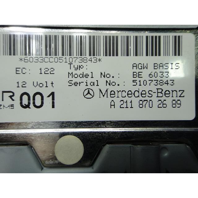 メルセデス ベンツ W219 CLS 350 等 オーディオ ユニット 品番 2118702689   [4425] |  | 02