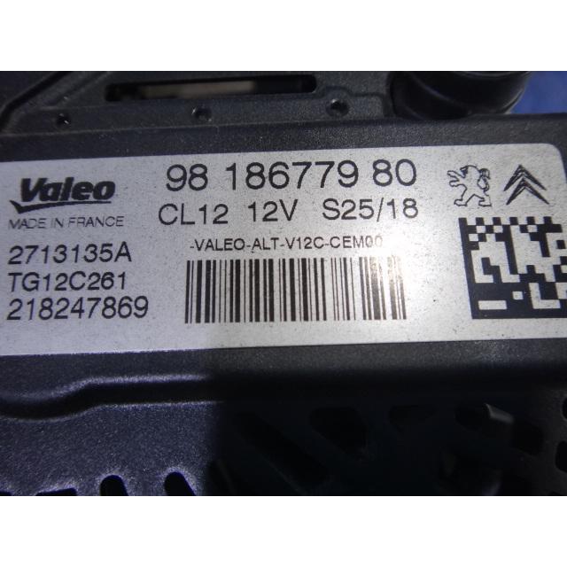 シトロエン C3 B6HN01 等 純正 オルタネーター 品番 9818677980   走行 15,400Km  [4612] プジョー 208等 |  | 03