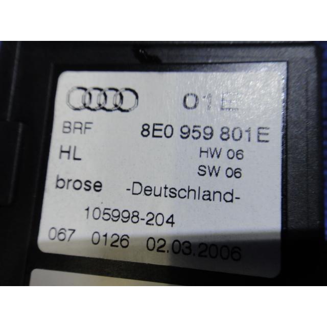 アウディ A4 8E系 B7 等 左 リア パワーウィンドウ レギュレーター　モーター付き　品番 8E0839461B  [4626] |  | 01