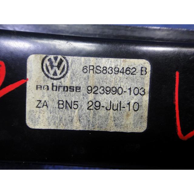 VW ポロ  6R 系等 右 リア パワーウィンドウ レギュレーター  品番 6RS839462 B   [4822] |  | 02