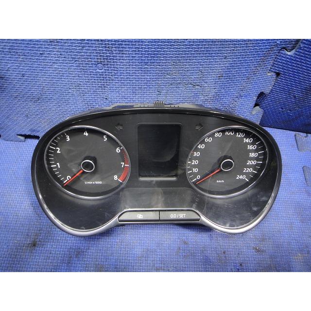 VW ポロ  6R 系等  スピード メーター パネル  61,200Km 品番 6R0920860 D  [4822] | 