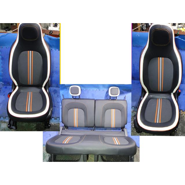 ルノー トゥインゴ3 GT AHH4B 等 純正 シート 1台分 フロント 左右