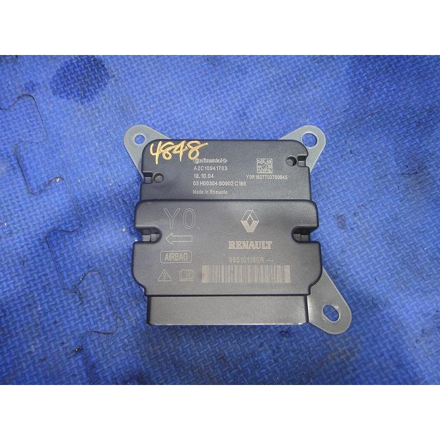 ルノー トゥインゴ AHH4B 等 エアバック コンピューター モジュール 品番 985101180R [4848] | 