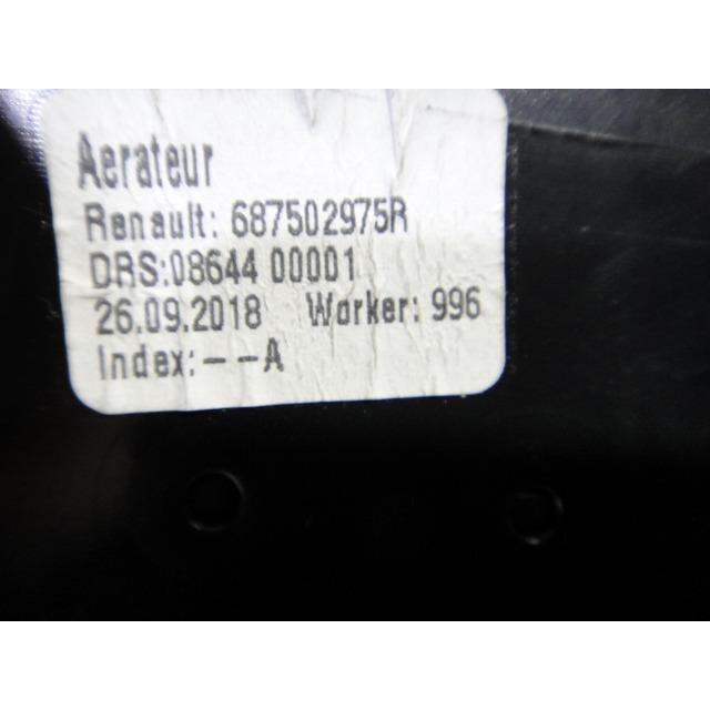 ルノー トゥインゴ AHH4B 等 中央 エアコン ヒーター 吹出口 ルーバー 品番 687502975R   [4848] |  | 02