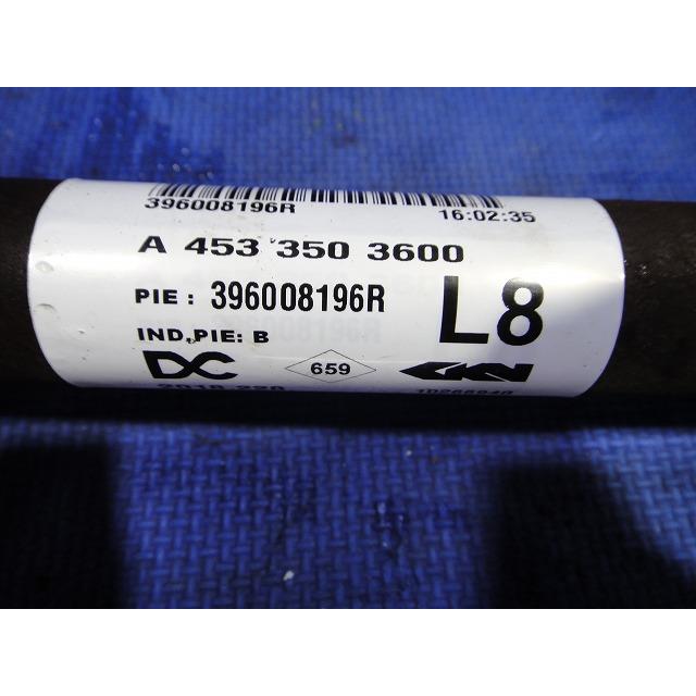 ルノー トゥインゴ AHH4B スマート W453 等 右 ドライブシャフト 品番 396008196R   A4533503600  [4848] |  | 03