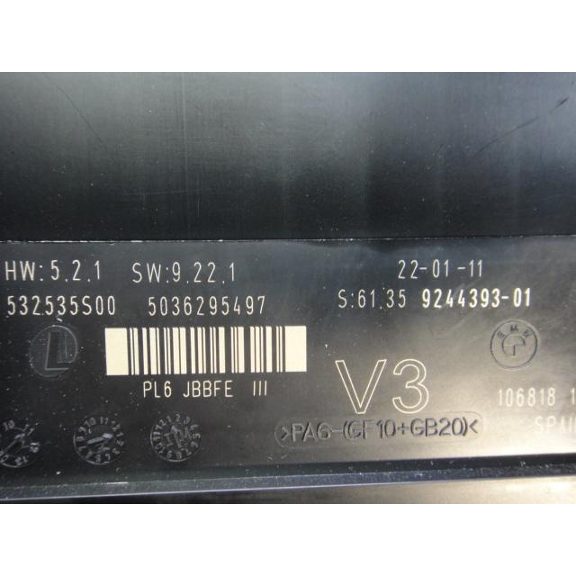 BMW 523i FP25 MT25 F10 F11 等　ゼネラル モジュール　ジェネラル モジュール　 品番 9244393    [5119] |  | 01