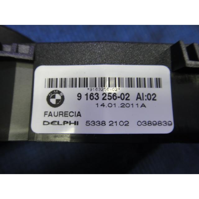 BMW 523i FP25 MT25 F10 F11 等　左 フロント シート スイッチ　 品番 9163256 [5119] |  | 01