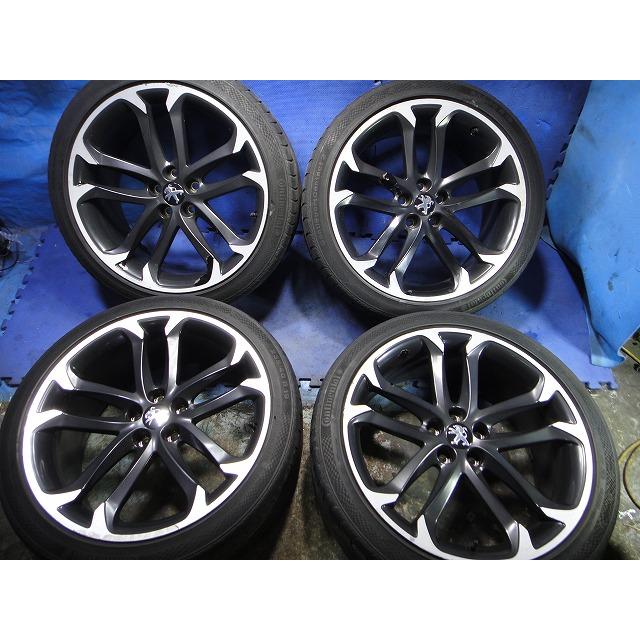 プジョー RCZ T7R5F02 純正 19インチ アルミ ホイール タイヤ プジョー RCZ T7R5F02 純正 19インチ アルミ ホイール タイヤ