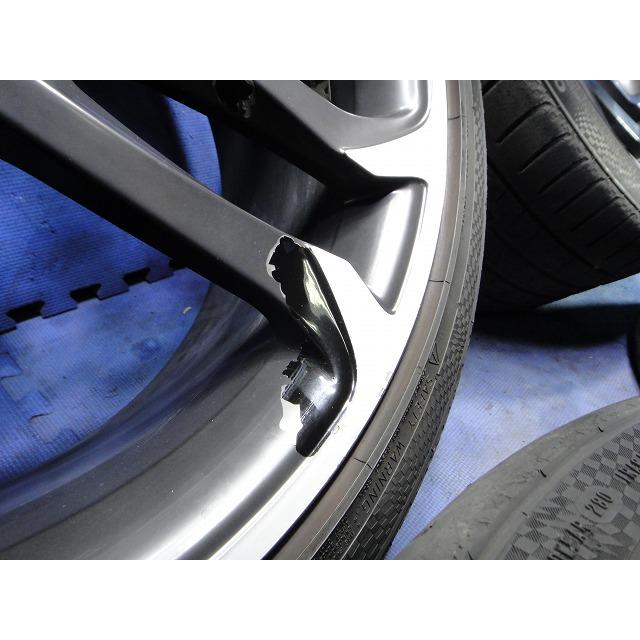 プジョー RCZ T7R5F02 純正 19インチ アルミ ホイール タイヤ ホイル