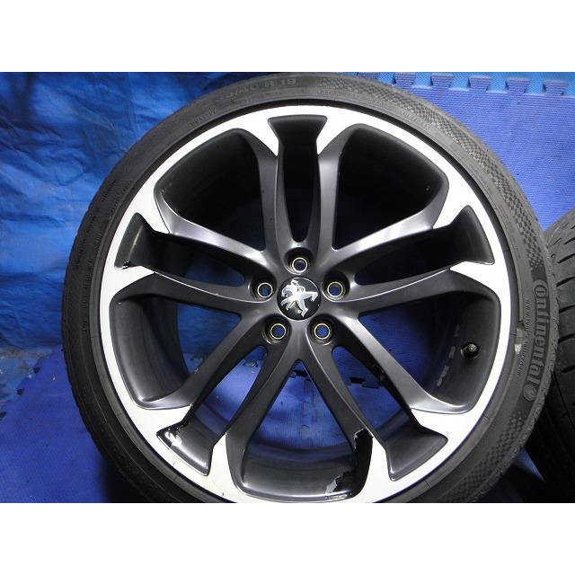 プジョー RCZ T7R5F02 純正 19インチ アルミ ホイール タイヤ プジョー RCZ T7R5F02 純正 19インチ アルミ ホイール タイヤ