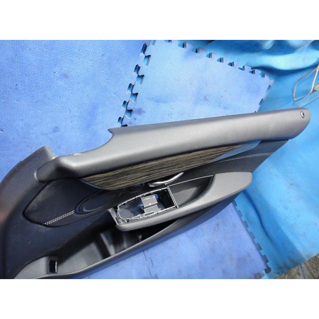 BMW 218d ラグジュアリー F45 等 右 フロント ドア 内張 トリム 黒革  [5536] |  | 03