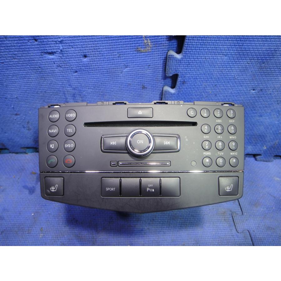 メルセデス ベンツ W204 C200 等 純正 オーディオ ヘッド