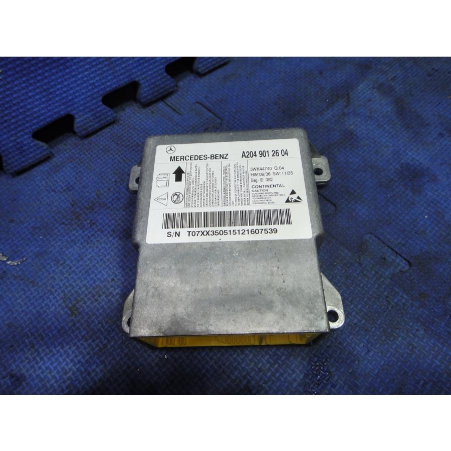 メルセデス ベンツ W204 C200 等 エアバッグ コンピューター 品番 2049012604  [5645] | 