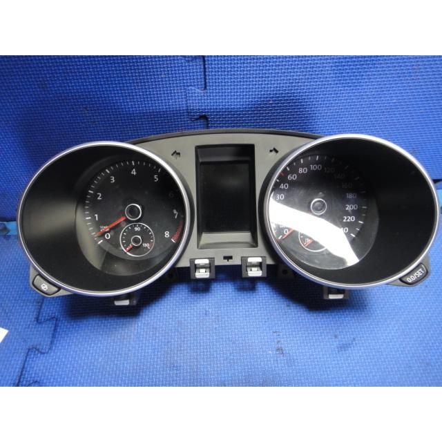 VW ゴルフ ヴァリアント 1K系  等　スピードメーターパネル 品番 5K0920860F  走行 28,200Km [5737] | 