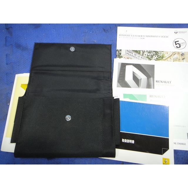 ルノー カングー KWK4M 等 取扱説明書 取説 純正 ケース   [5826] |  | 03