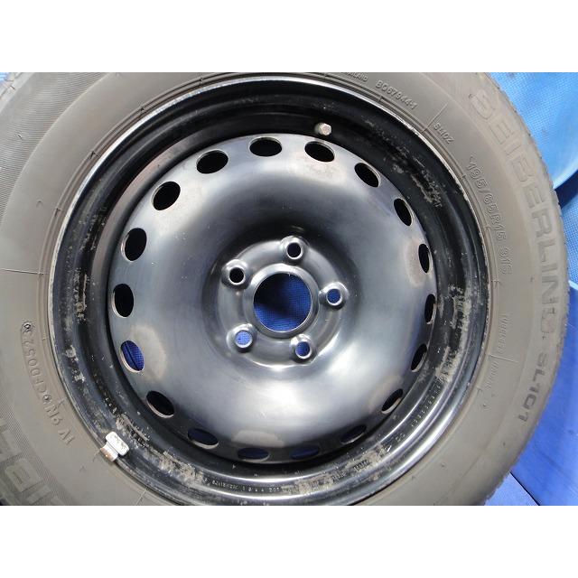 2016y ルノー カングー KWK4M 等 純正 15インチ タイヤ スチール ホイール タイヤ ホイル 195/65/15 [5826] |  | 09