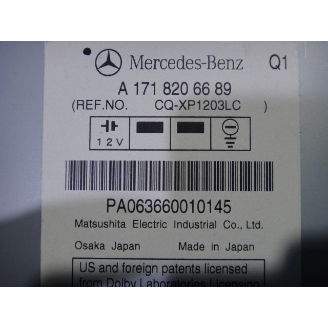 メルセデス ベンツ SLK200 R171 等 純正 ナビ モニター ロム Ver 7.50