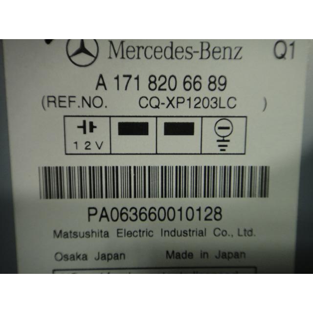 メルセデス ベンツ SLK200 R171 等  ナビ マルチ モニター ディスプレイ  品番 1718206689  [6204］ |  | 04