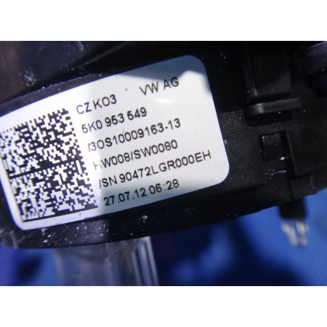 VW ゴルフ ヴァリアント 1KC 系 スパイラル ケーブル ウィンカー コンビネーション スイッチ 5K0953649  [6296] |  | 03