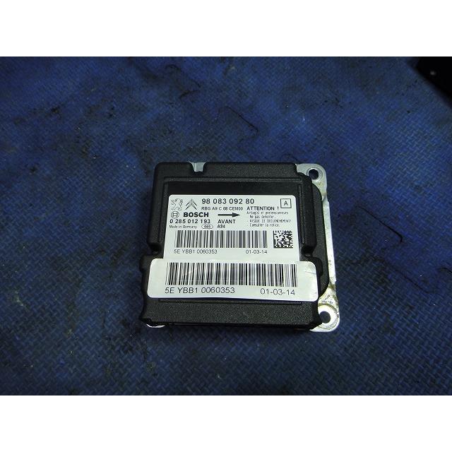 プジョー 2008 A9系 等  エアバック コンピューター  品番 9808309280  [6408] | 
