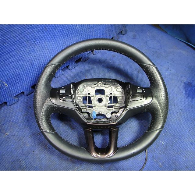プジョー 2008 A9系 等 純正 ステアリング ハンドル   [6408] | 