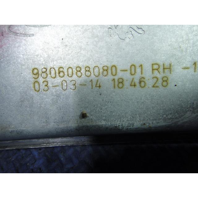 プジョー 2008 A9系 等 右 フロント パワーウィンドウ レギュレーター  品番 9806088080  [6408] |  | 04