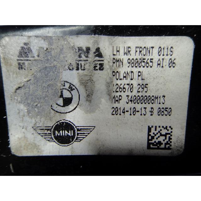 BMW ミニ クロスオーバー R60 等  左 フロント パワーウィンドウ レギュレーター  品番 9800565  [6748] |  | 02