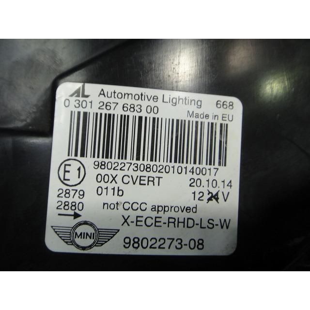 BMW ミニ クロスオーバー R60 等 純正 キセノン ヘッドライト 左右 バラスト付き  HID  9802274 [6748] |  | 12