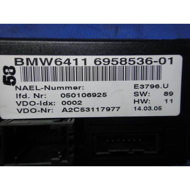BMW E87 116i 等  エアコン スイッチ 品番 6958536  [6789] |  | 01