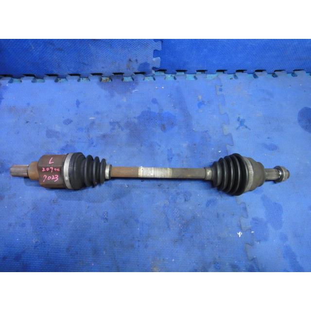 プジョー 207 CC A7C5FW 左 フロント ドライブ シャフト　品番 9656098280 走行:41,100Km [7023] | 