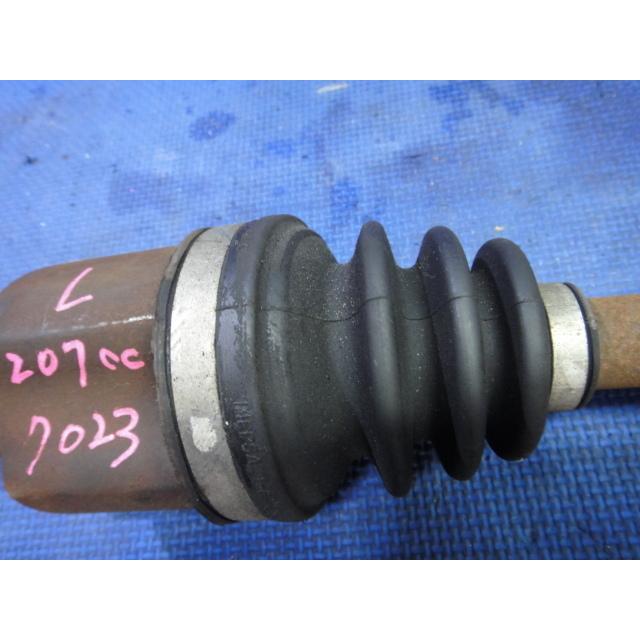 プジョー 207 CC A7C5FW 左 フロント ドライブ シャフト　品番 9656098280 走行:41,100Km [7023] |  | 01