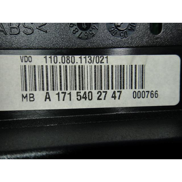 メルセデス ベンツ SLK200 R171 等  スピード メーター パネル 品番 171542747  [7185］ |  | 02