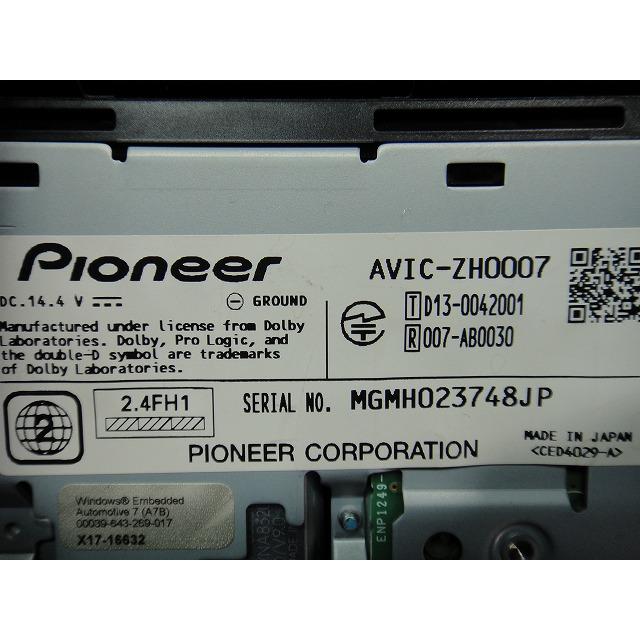 カロッツェリア  サイバー ナビ  AVIC-ZH0007   [7185］ |  | 06