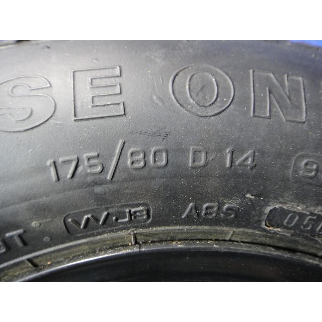 VOLVO ボルボ 240 AB230  純正 スペア タイヤ テンパー タイヤ 175/80/14  4.5J [7193] |  | 04