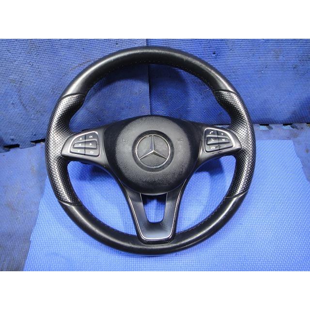 メルセデス B180 W246 等 後期　純正 ステアリング ハンドル  [7249] | 