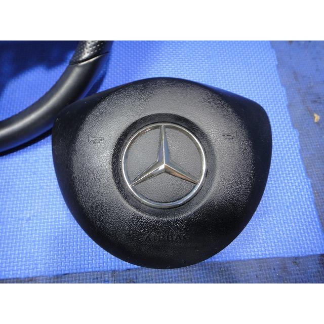 メルセデス B180 W246 等 後期　純正 ステアリング ハンドル  [7249] |  | 07