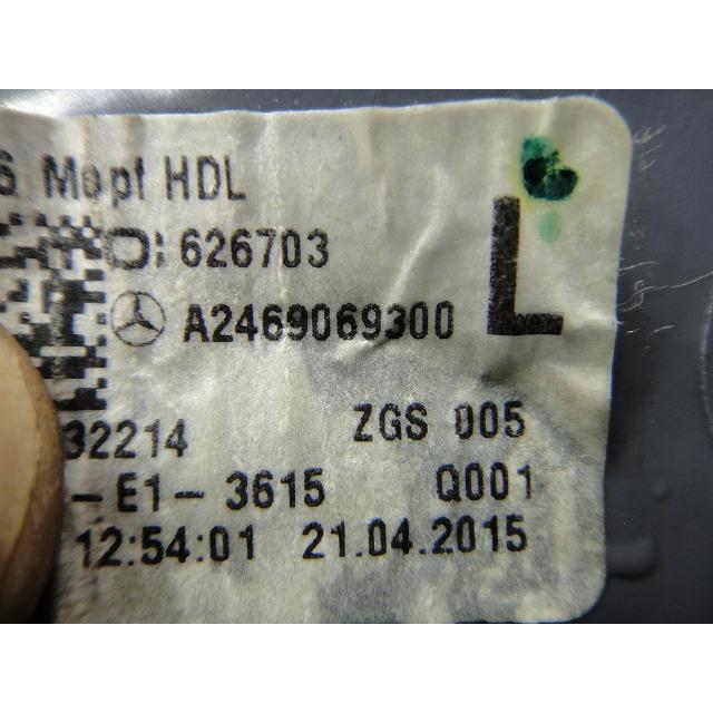 メルセデス B180 W246 等 後期 左 テール フィニッシャー レンズ ライト ランプ 品番 2469069300  [7249] |  | 02