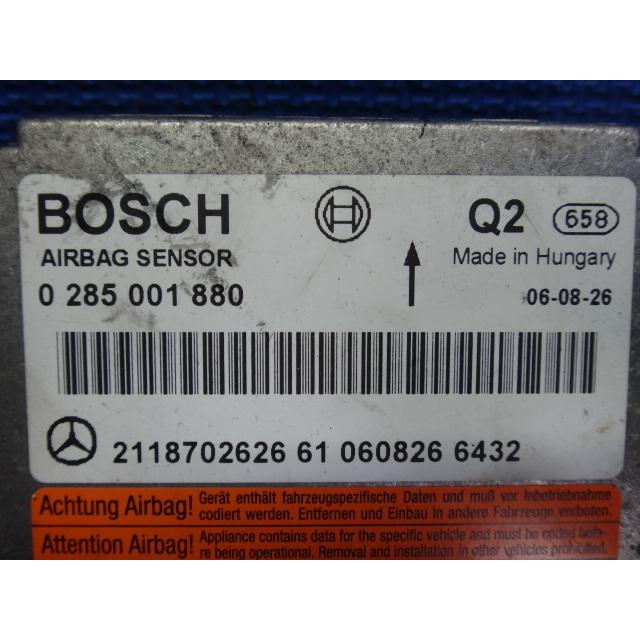メルセデス ベンツ W211 E350 E300  等　エアバック センサー コンピューター ユニット　品番 2118702626  [7388] |  | 01