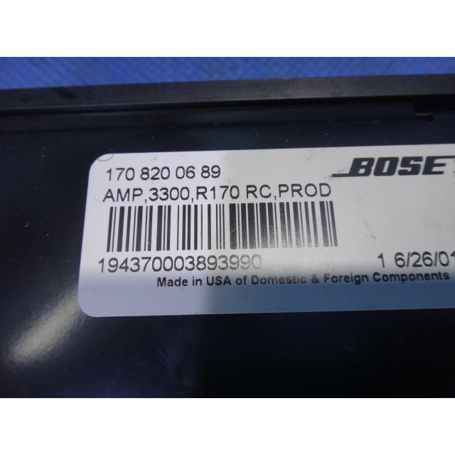 メルセデス ベンツ SLK 230 320 R170 等  BOSE ボーズ 純正 アンプ  品番 1708200689  [7453] |  | 02