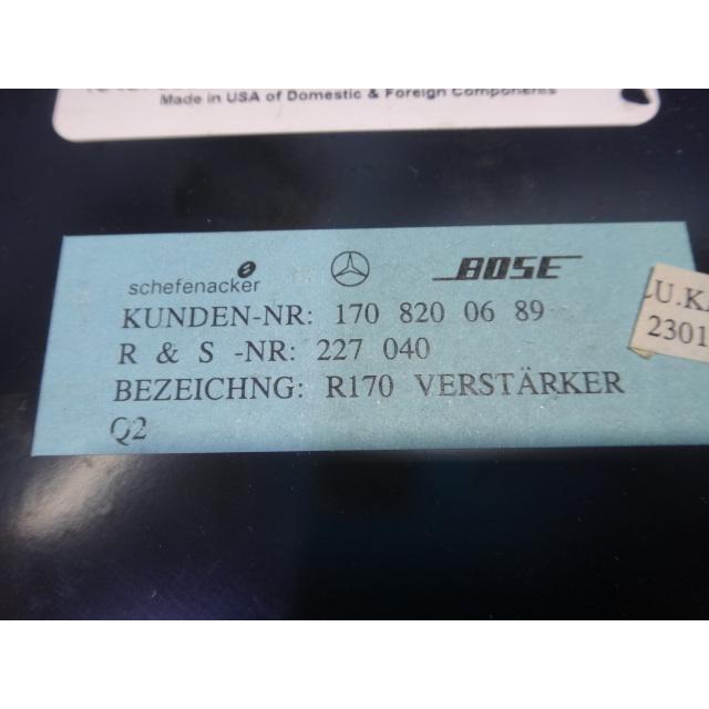 メルセデス ベンツ SLK 230 320 R170 等  BOSE ボーズ 純正 アンプ  品番 1708200689  [7453] |  | 03