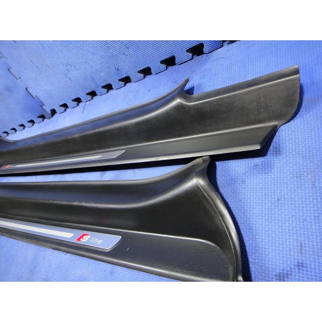 アウディ TT 8J 系 等 純正 Sライン ステップ エントランス モール カバー 左右   [7632] |  | 02