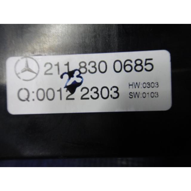 メルセデス ベンツ W211 E320 E240 等　A/C　エアコン スイッチ　コントロール パネル 品番 2118300685  [7874] |  | 02