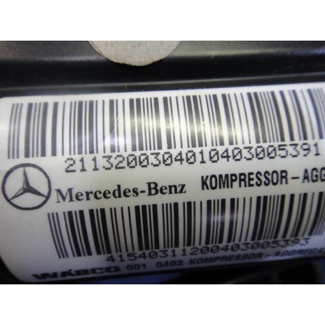 メルセデス ベンツ  W220 W211 S350 E320 E240 ワゴン 等 純正　エアサス コンプレッサー ポンプ 品番 2113200304 [8096] |  | 02