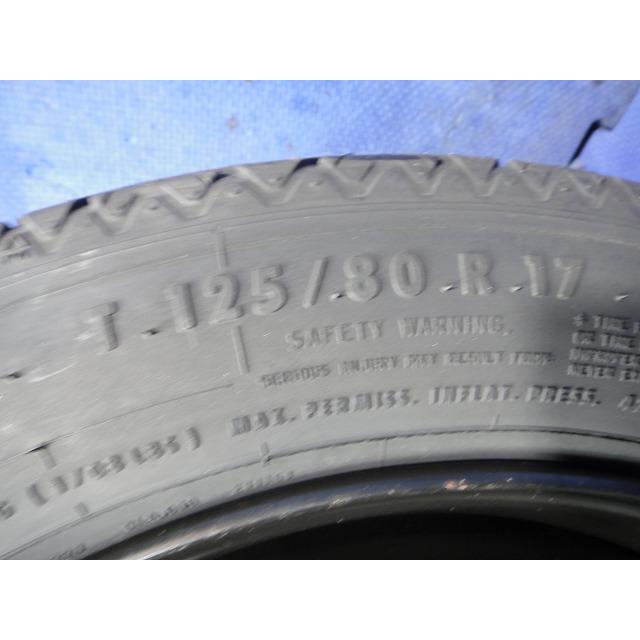 アルファロメオ ジュリエッタ 940141 等 純正 スペア タイヤ テンパー タイヤ 125/80/17 品番 505113600 [8138] |  | 04