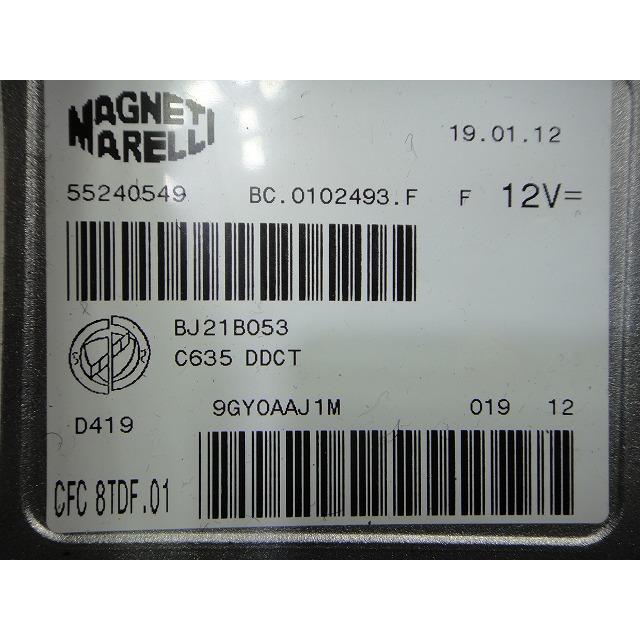 アルファロメオ ジュリエッタ 940141 等 ミッション コンピューター  品番 55240549  [8138] |  | 01