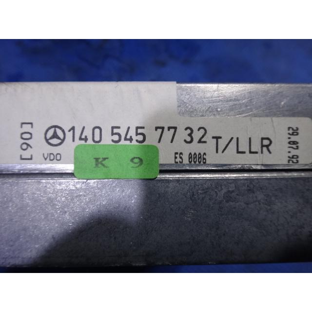 メルセデス ベンツ W140 500SE S500 等  コンピューター ユニット T/LLR 品番 1405457732  [8150] |  | 01