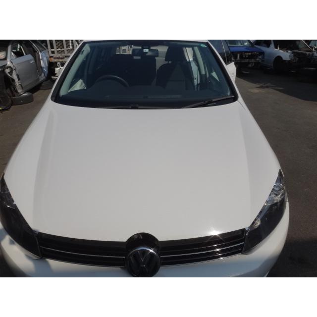 ワーゲン ゴルフ 6 1KC 系 ボンネット フード   LB9A/白 [8229] | 