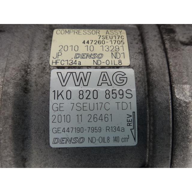ワーゲン ゴルフ 6 1KC 系 A/C エアコン コンプレッサー  品番 1K0820859 S [8229] |  | 02